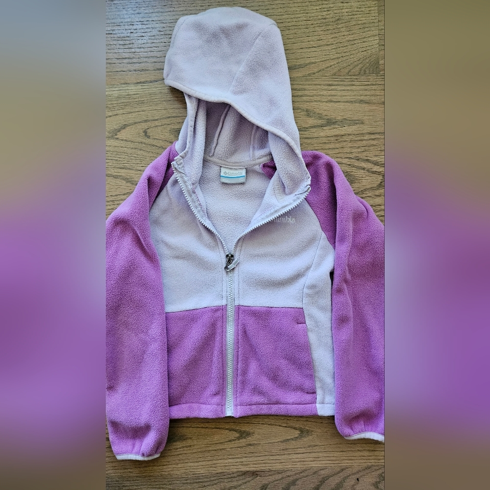 Columbia girls fleece zipup